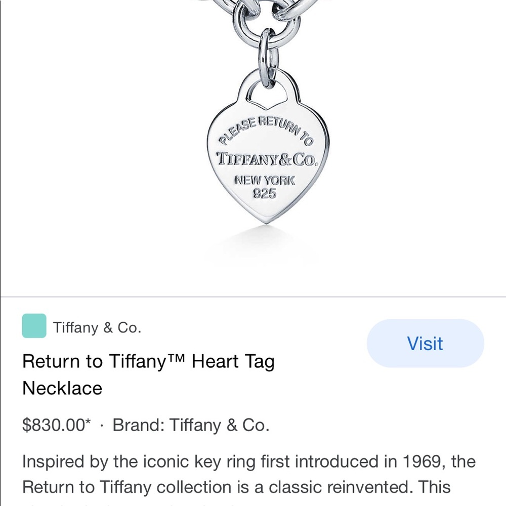 Tiffany Necklace